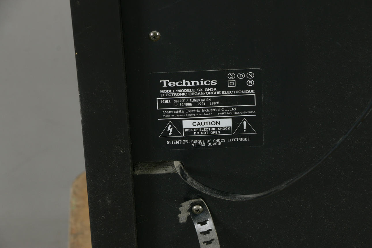 ELECTRIC GEL, Technics SX-GN3K, 1980s. Collectables - Musical