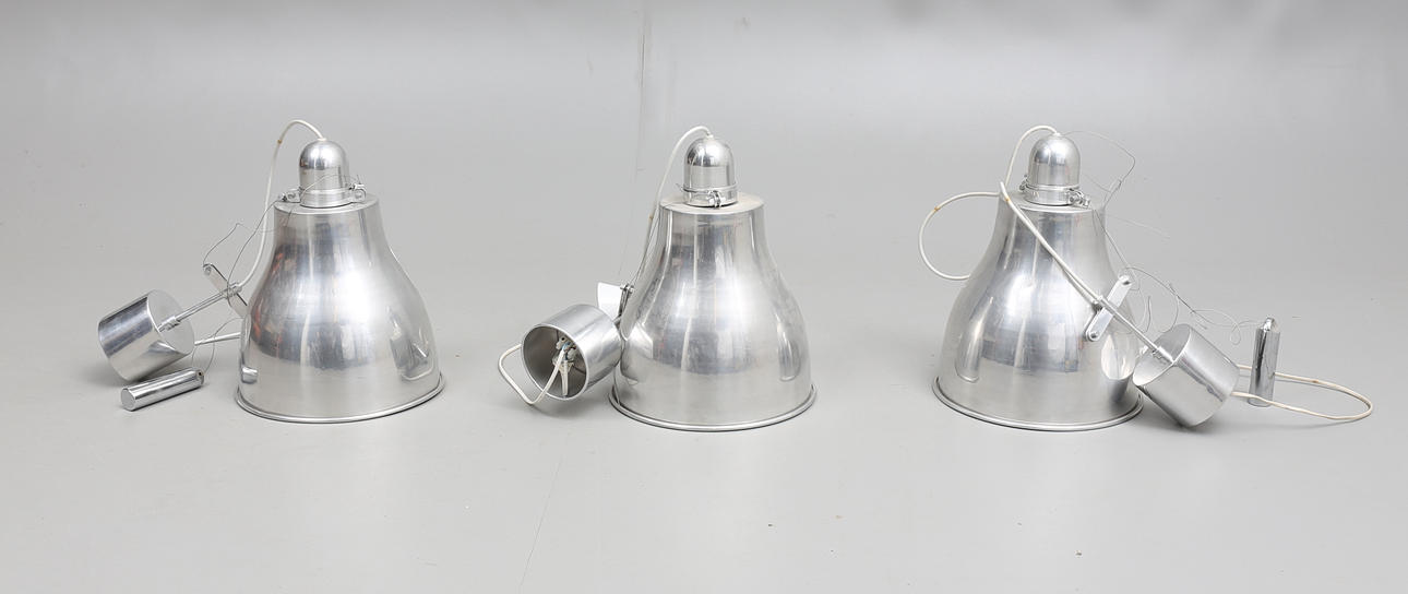 TAKLAMPOR (3), plåt, IKEA, 19/2000-tal.