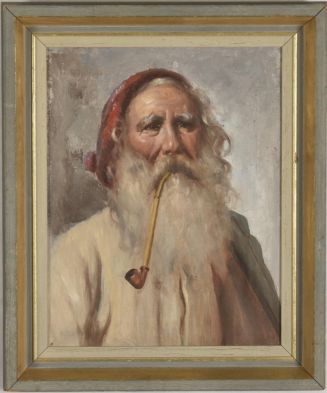 OIDENTIFIERAD KONSTNÄR. Olja på duk.