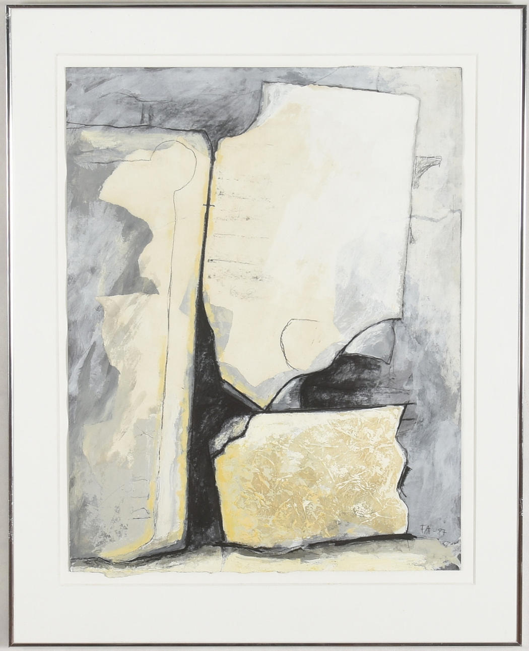 OIDENTIFIERAD KONSTNÄR. Gouache.