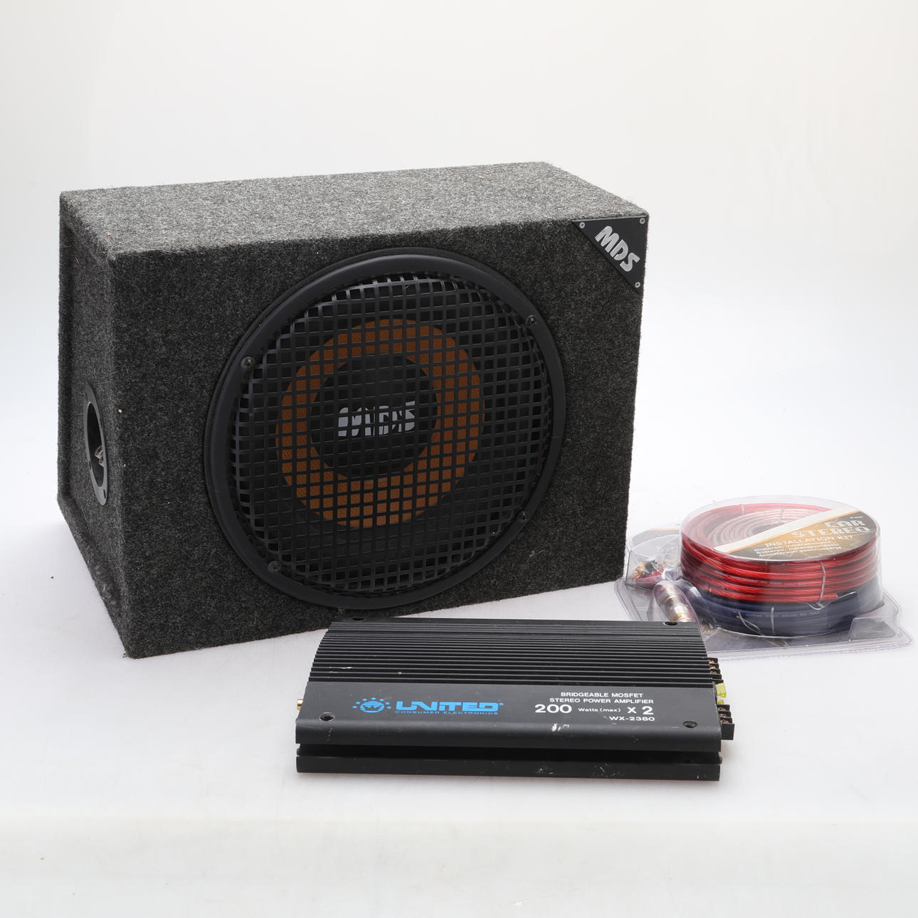 SLUTSTEG, BASLÅDA, KABLAR.