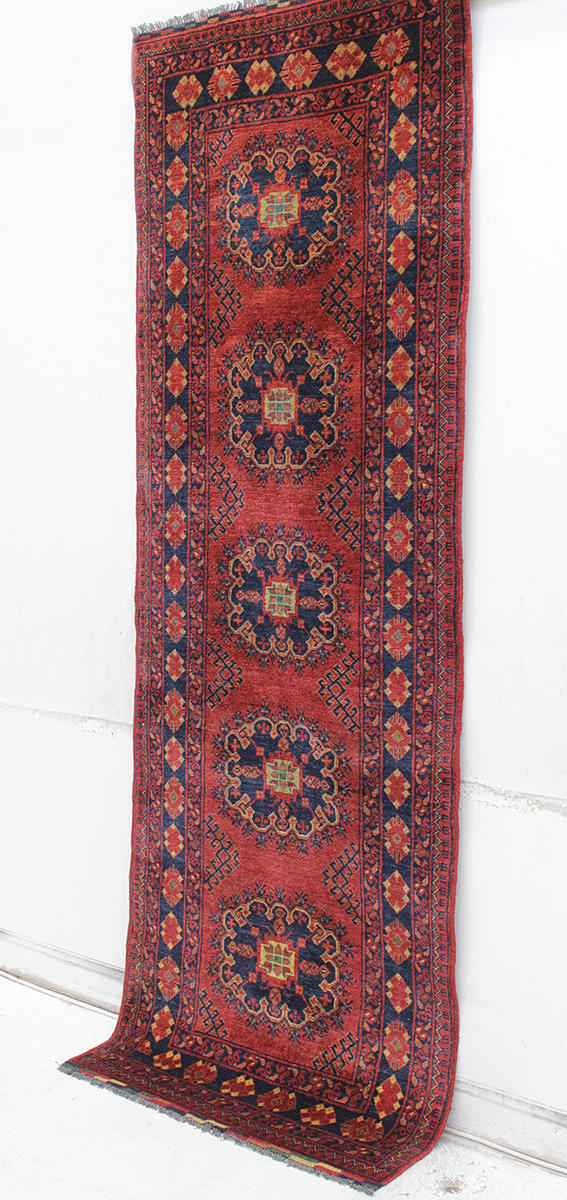 MATTA, Orientalisk, Fine Afghan, gallerimodell, 250 x 88 cm.