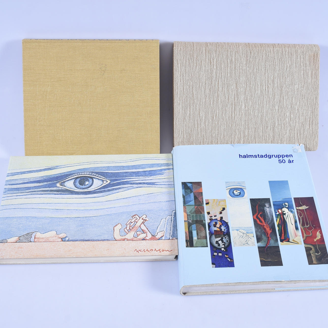 BÖCKER, Halmstadgruppen, 4-stycken.