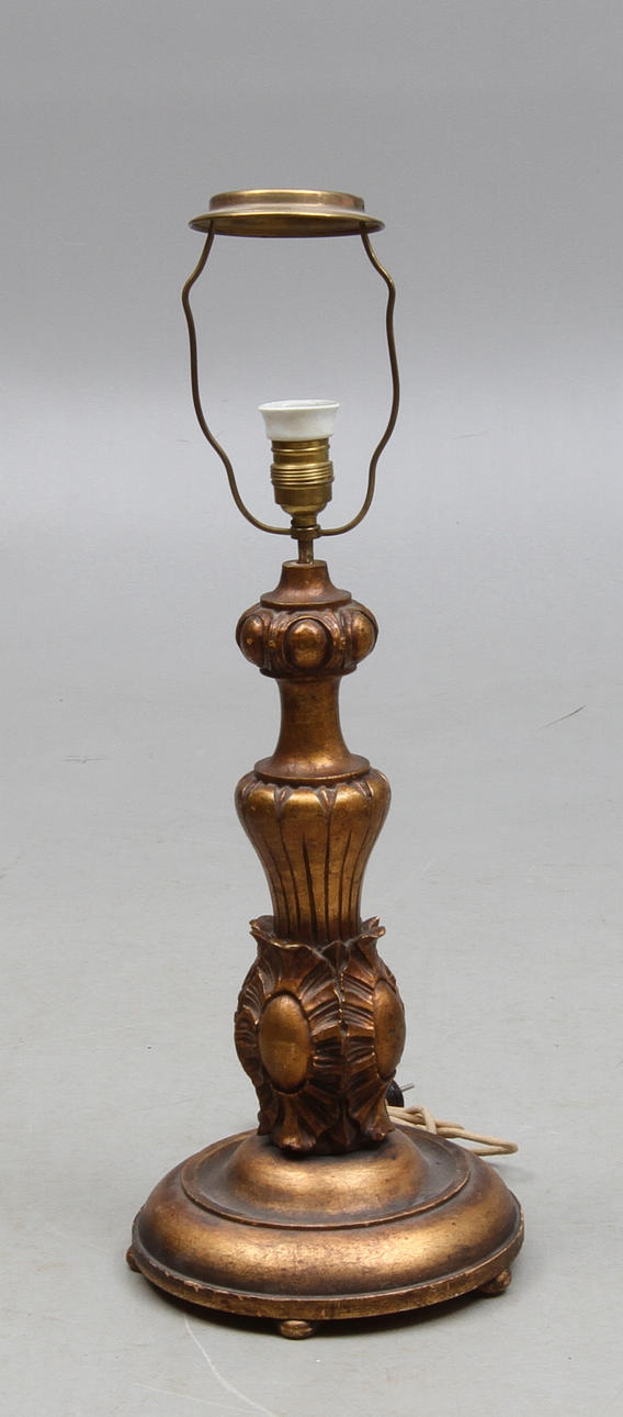 BORDSLAMPFOT, 1900-tal.