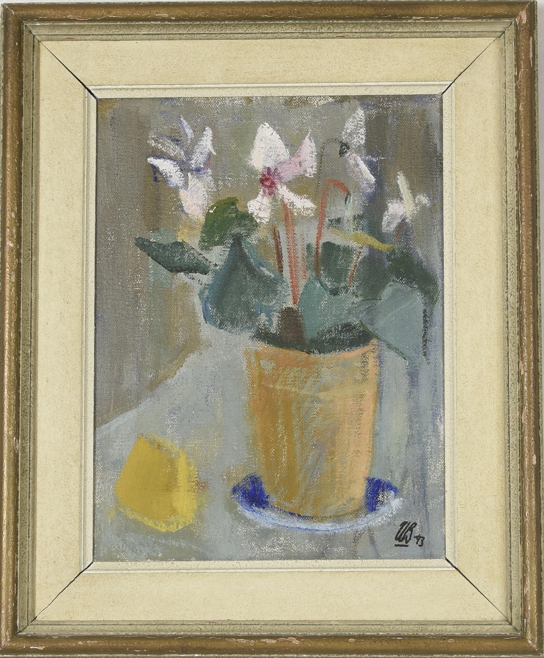 ULLA BORGSTRÖM. Oil on canvas.