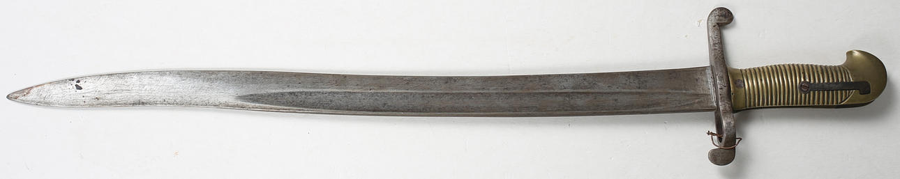 SABELBAJONETT, ca 1840-60.