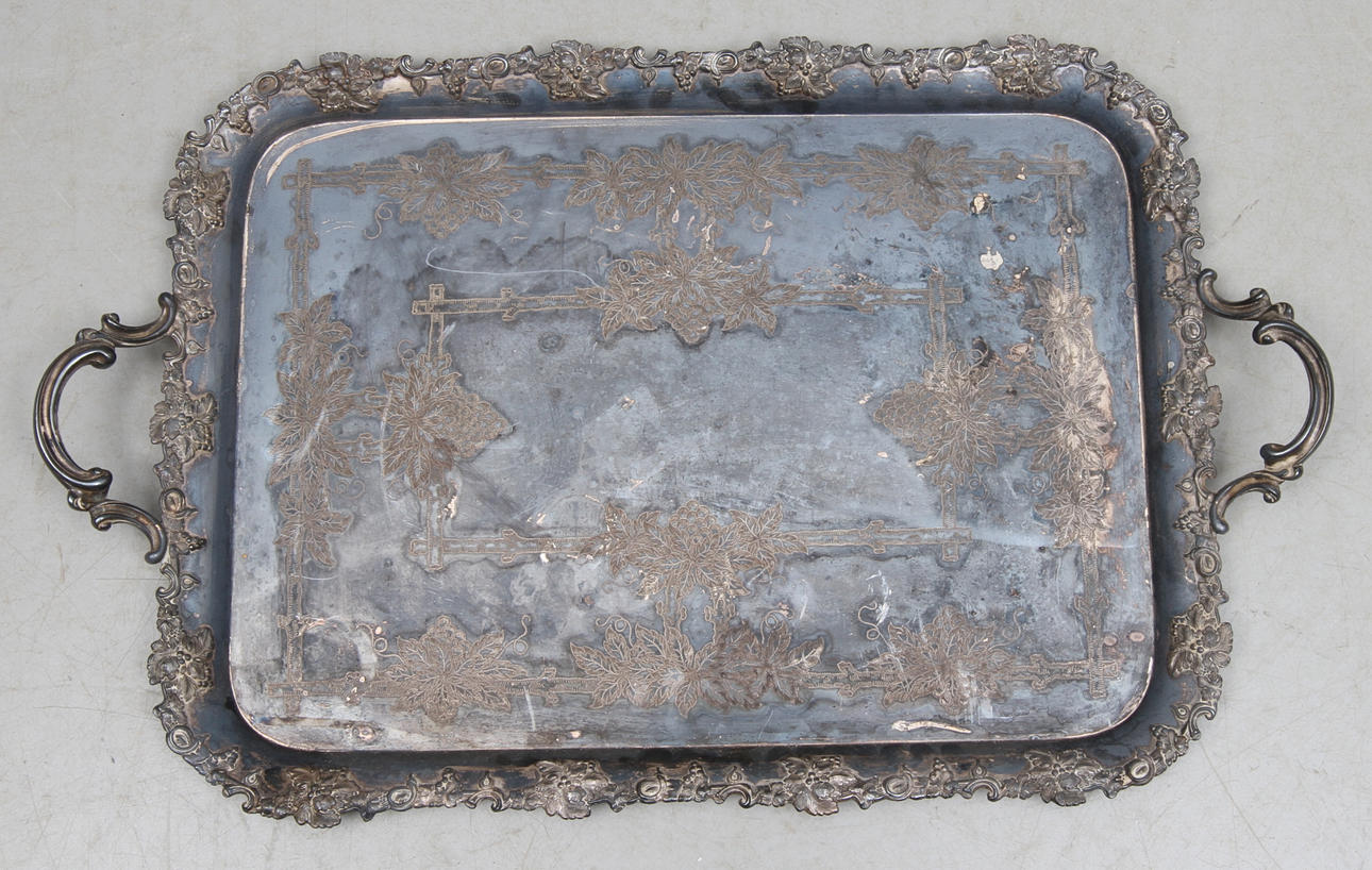 BRICKA, nysilver, AG Dufva, trol omkring 1900.