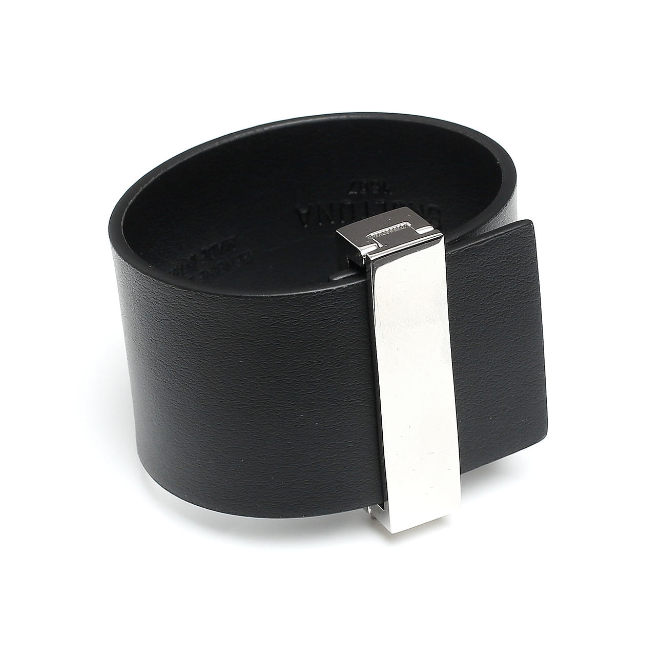 SKULTUNA. Armband, läder, "Clasp".