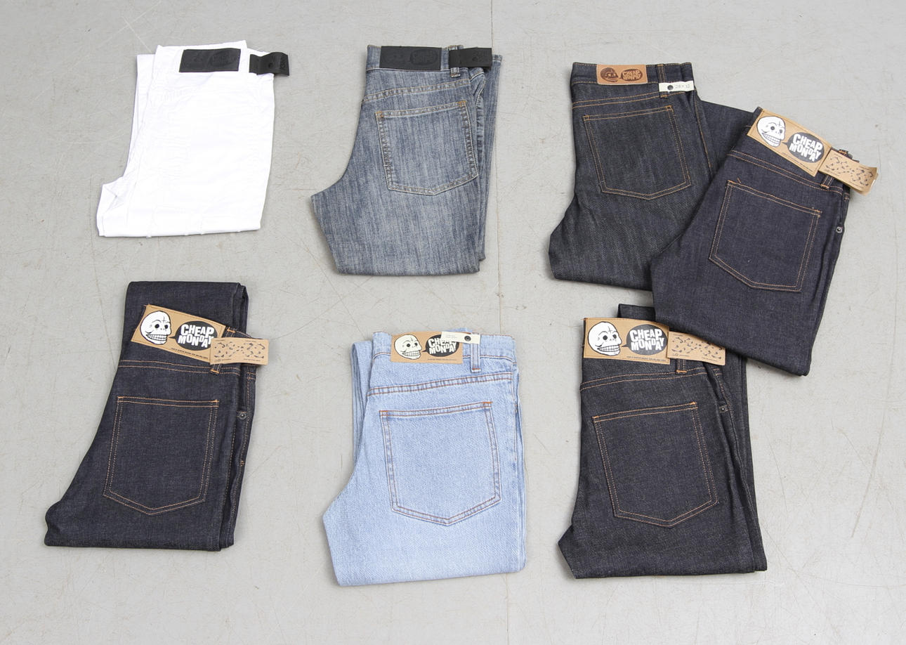 JEANS, Cheap Monday, 7 st, stl 28/32 samt 28.
