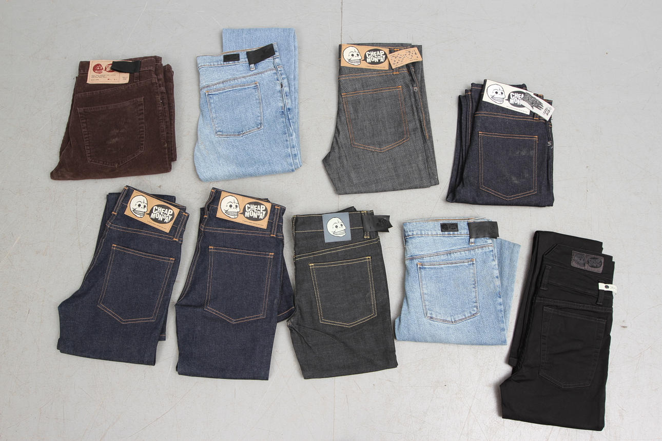 JEANS, 8 st, Cheap Monday, stl 28/34 samt 29/34.