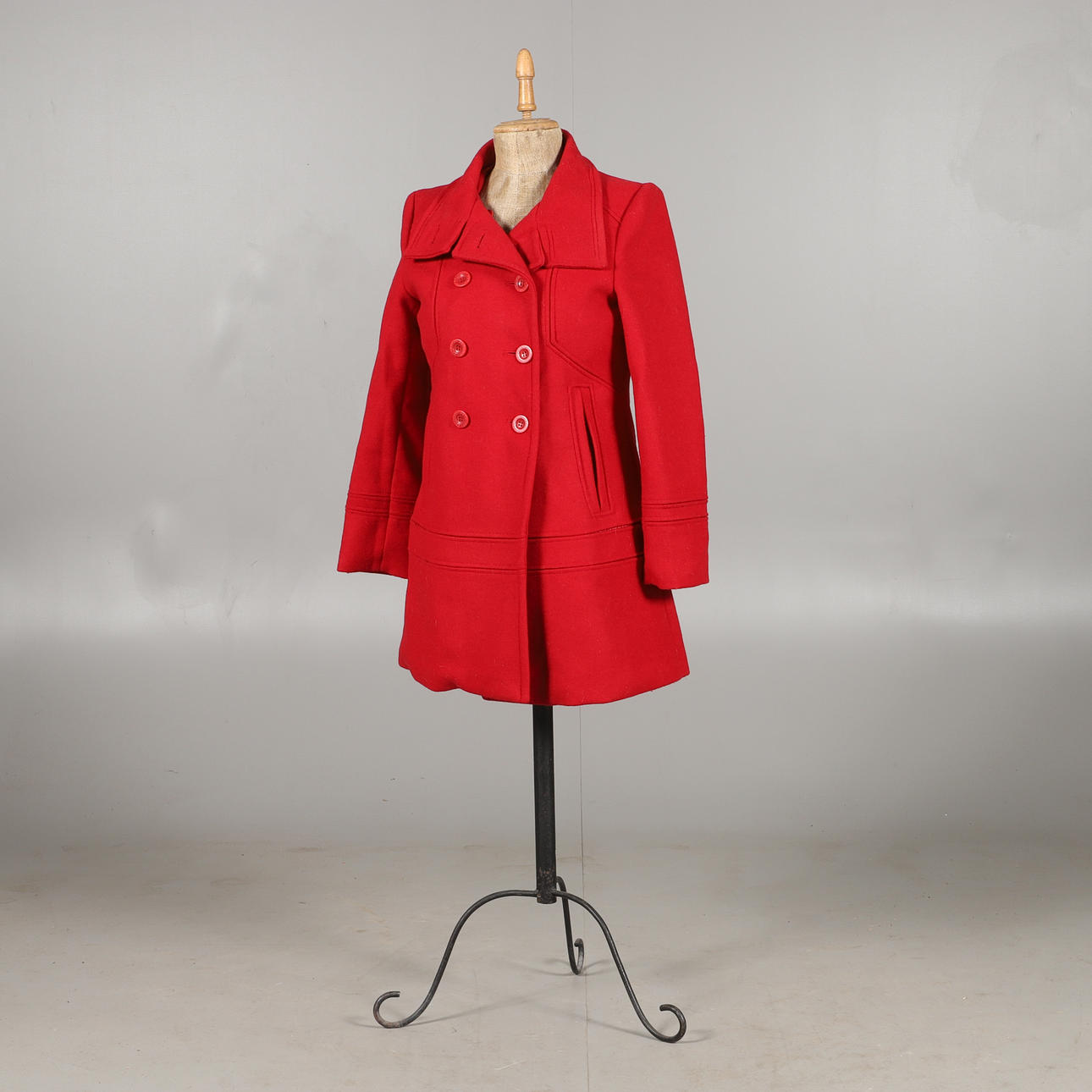 KAPPA, röd ull, Petroff.