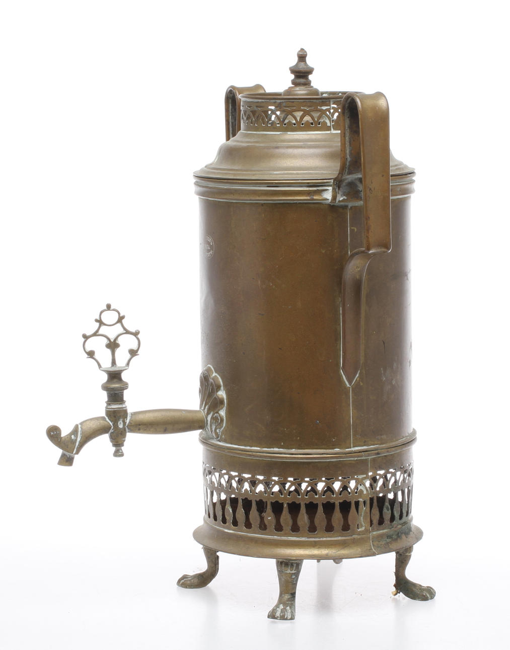 SAMOVAR, Riga, märkt P.S. Popow, 1800-tal.