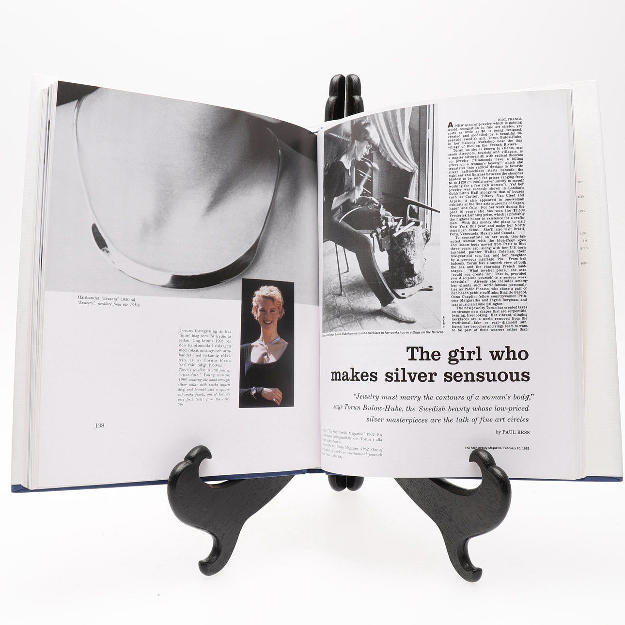 SAMTAL MED SILVERSMEDEN VIVANNA TORUN BÜLOW-HÜBE. Böcker, Kartor