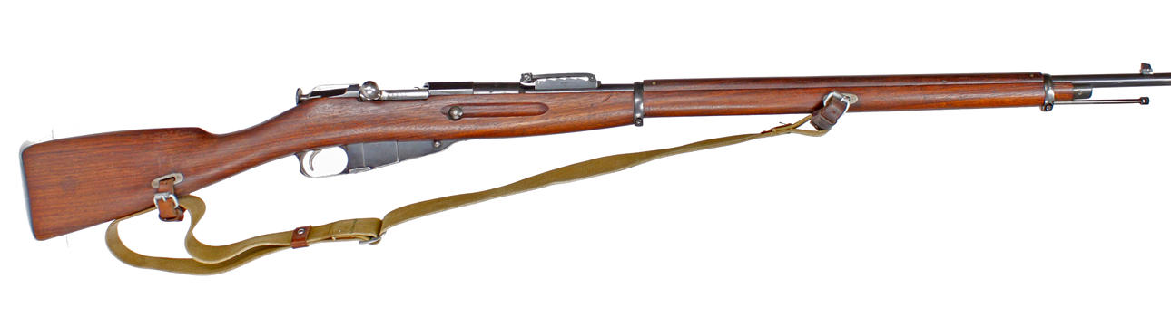 640. GEVÄR, amerikansk/rysk, Repeter, fabrikat Remington / Mosin Nagant ...