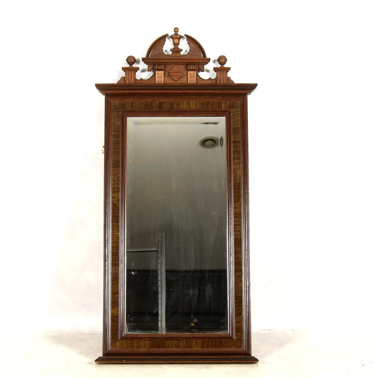 SPEGEL, trä/glas, 18/1900-tal.