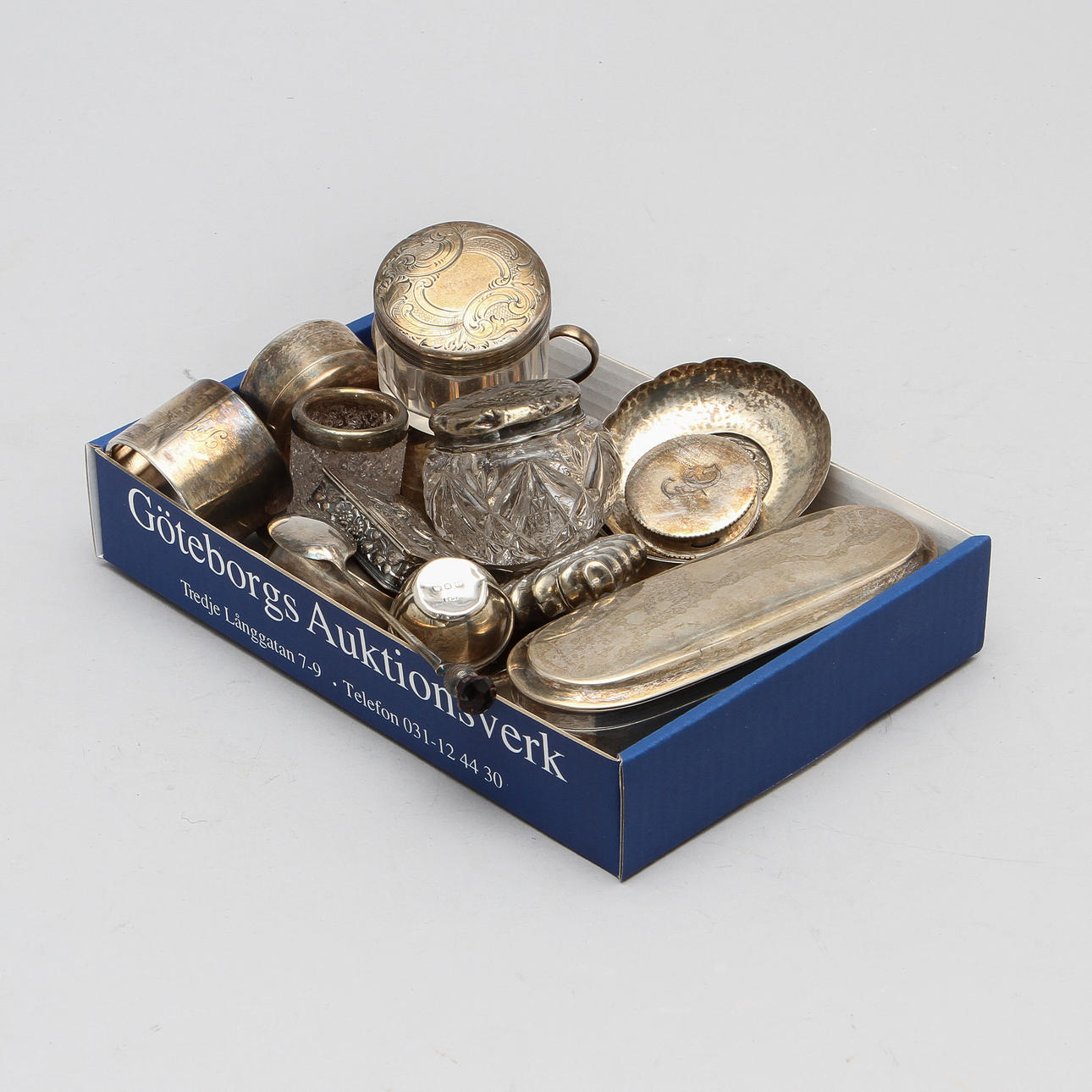 PARTI SILVER, ca 554 gram.