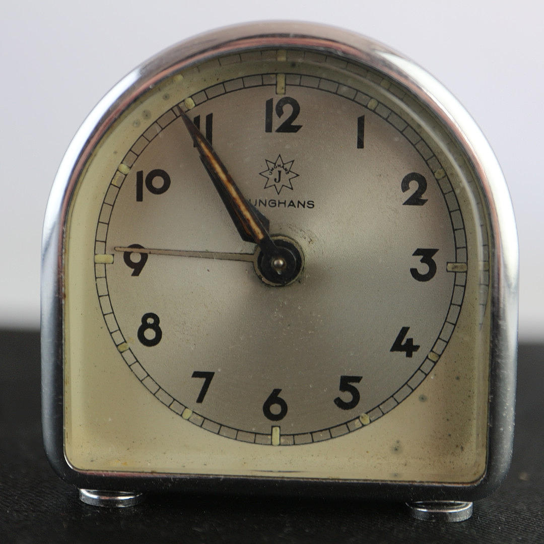 JUNGHANS ART DECO REJSEALARM KROM.