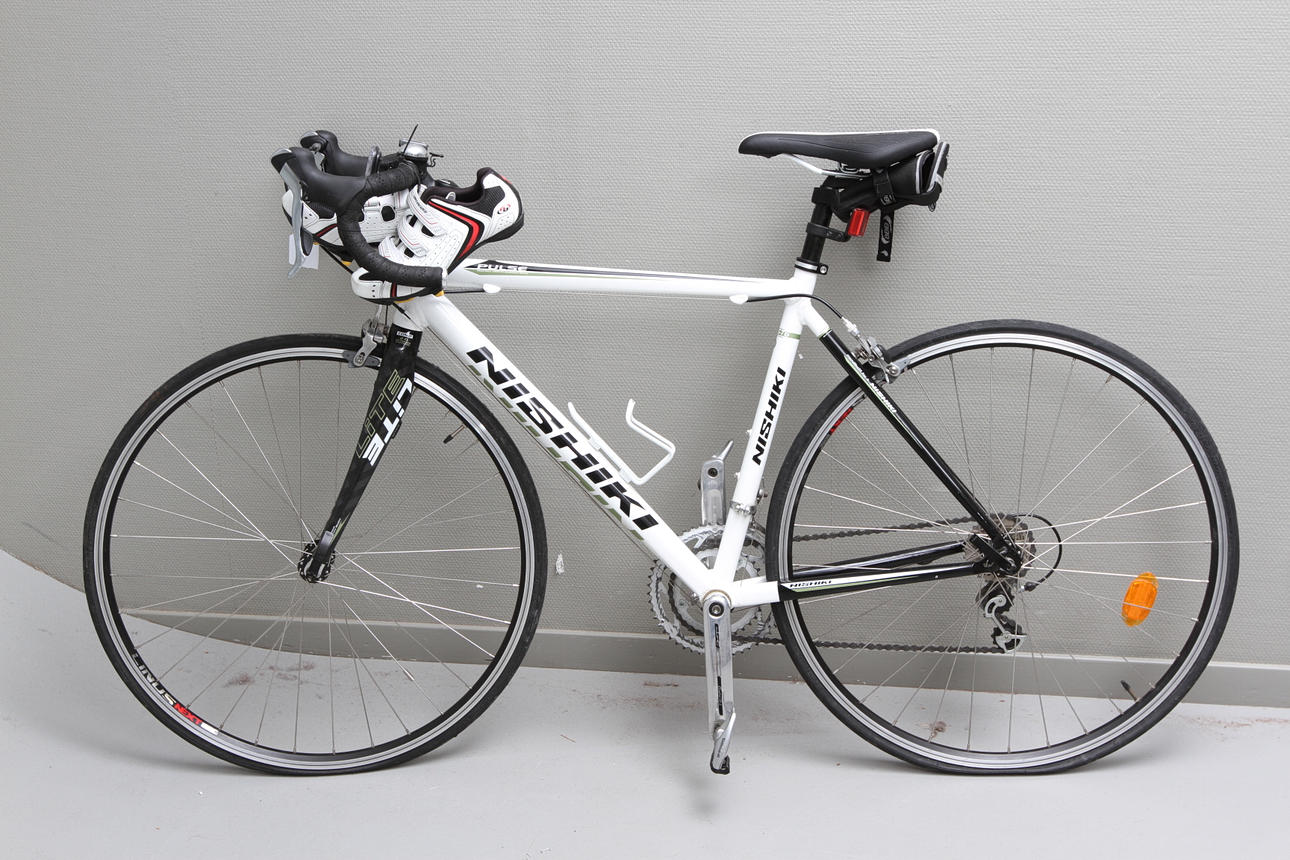 RACERCYKEL, dammodell, Nishiki "Pulse", storlek medium, årsmodell ca 2010.