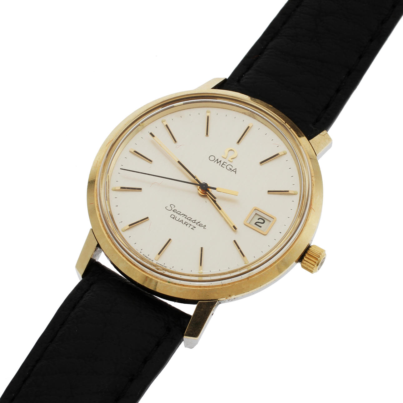 ARMBANDSUR, Omega Seamaster, qvartz.