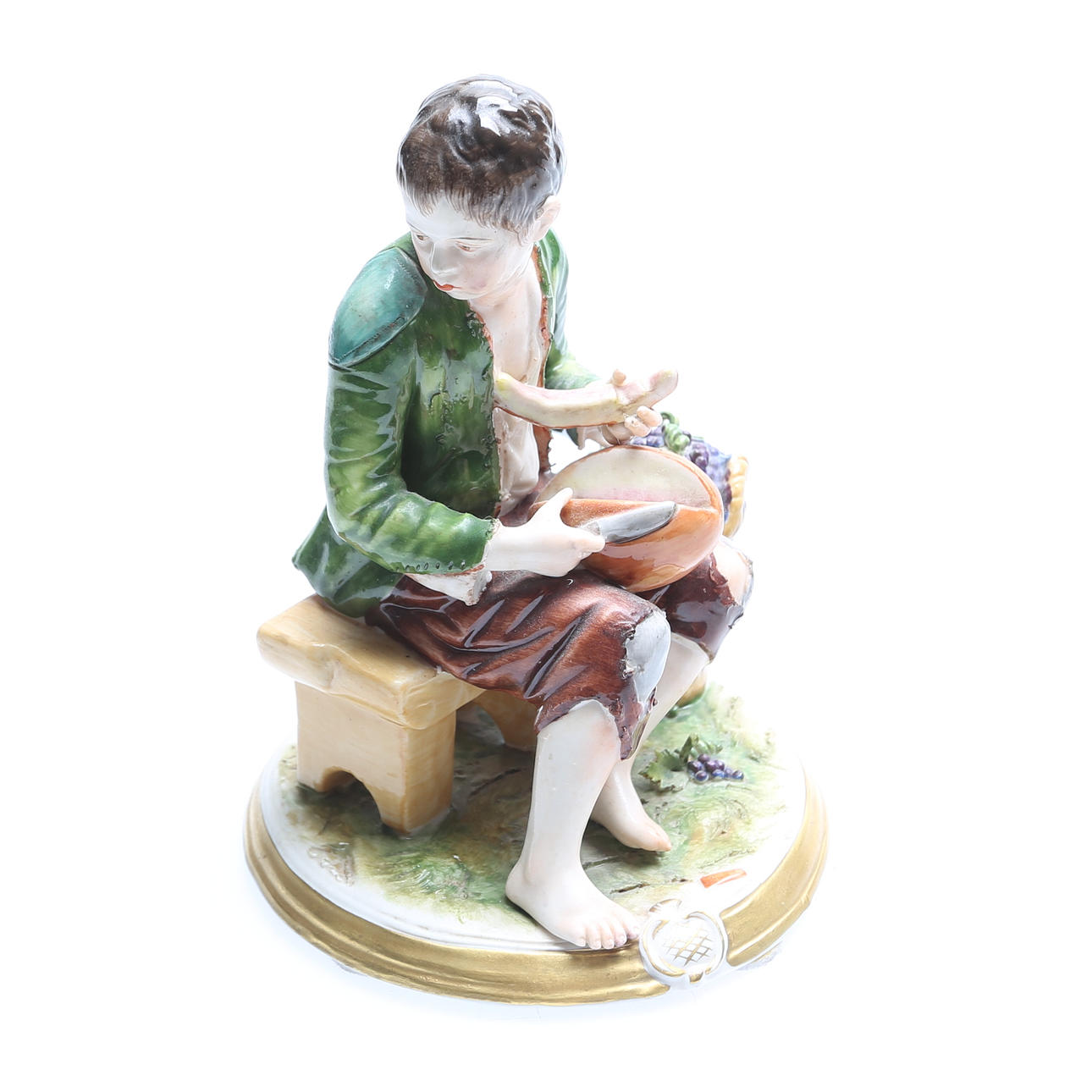 FIGURIN, porslin, Kaiser, 1900-tal.