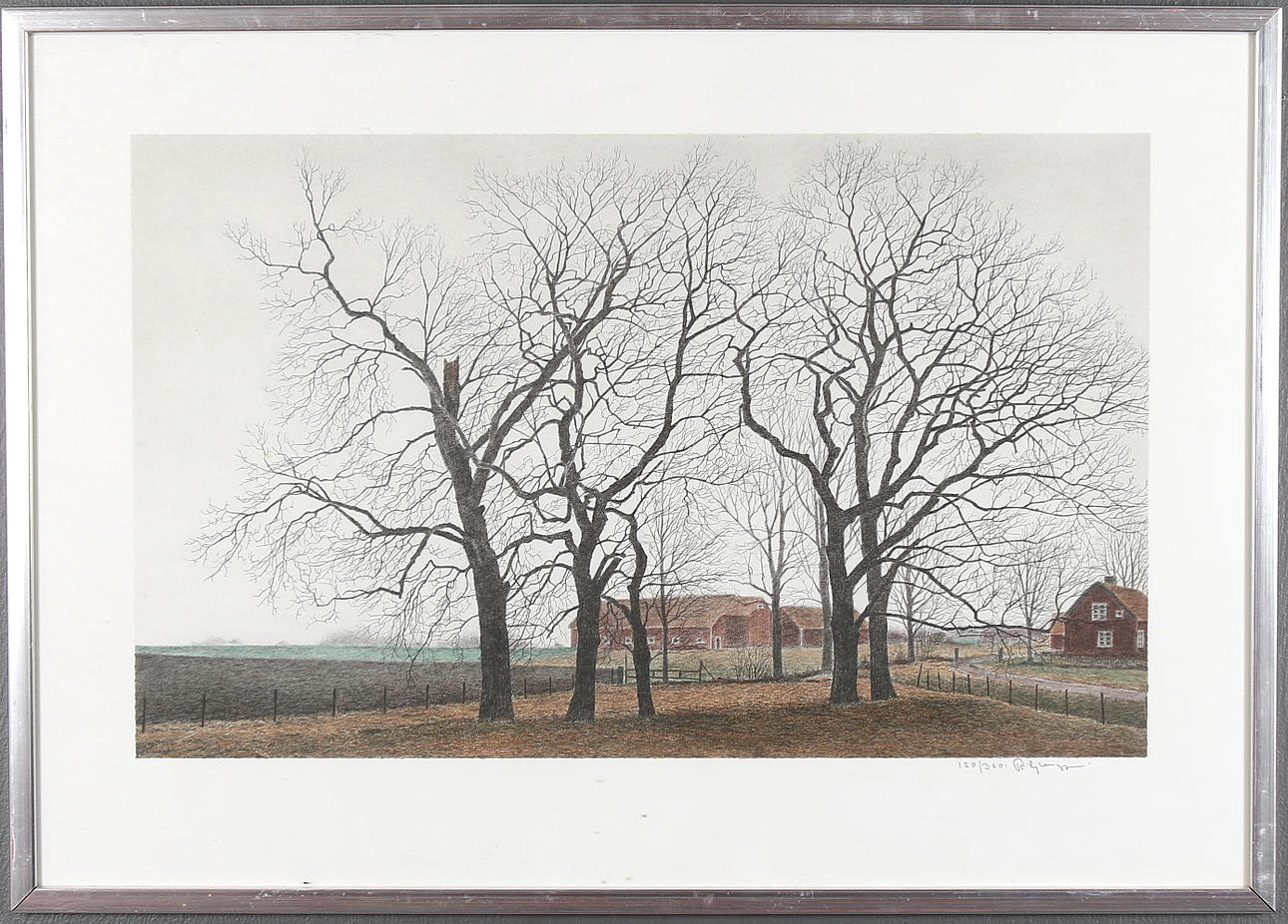 REINHOLD LJUNGGREN. Liotografi, signerad, numrerad, 120/360.