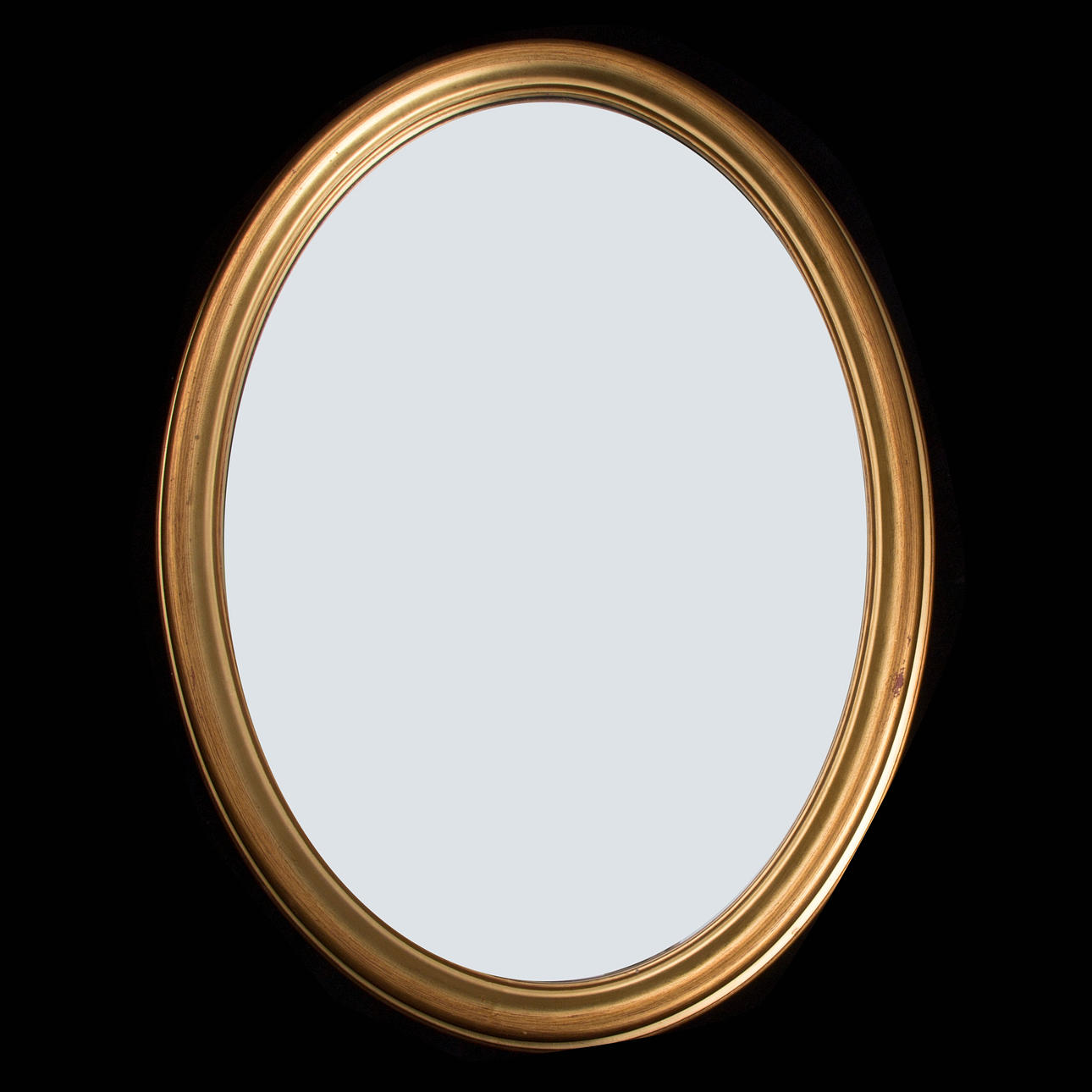 SPEGEL, guldmålad, 1900-tal.