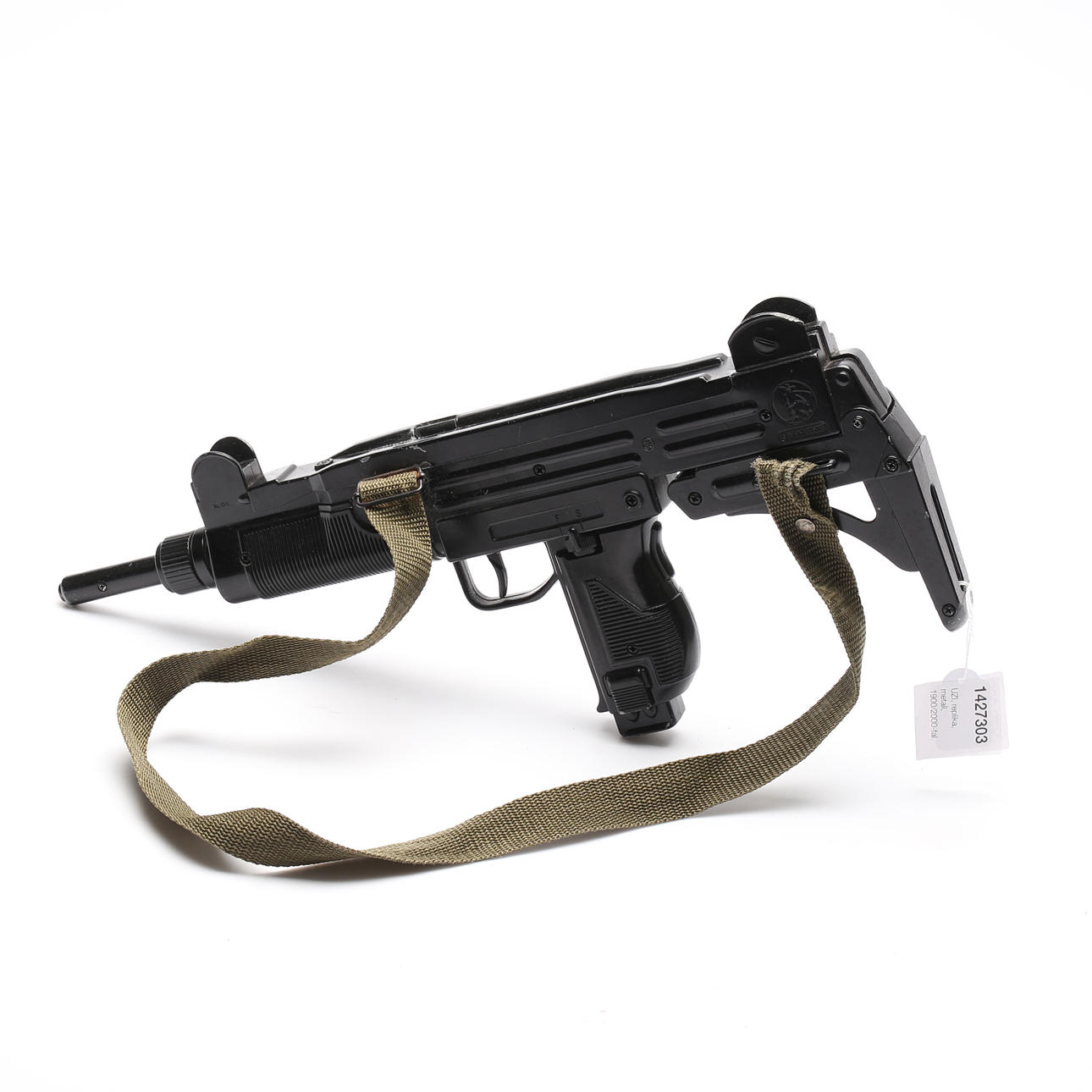 UZI, replika, metall, 1900/2000-tal.