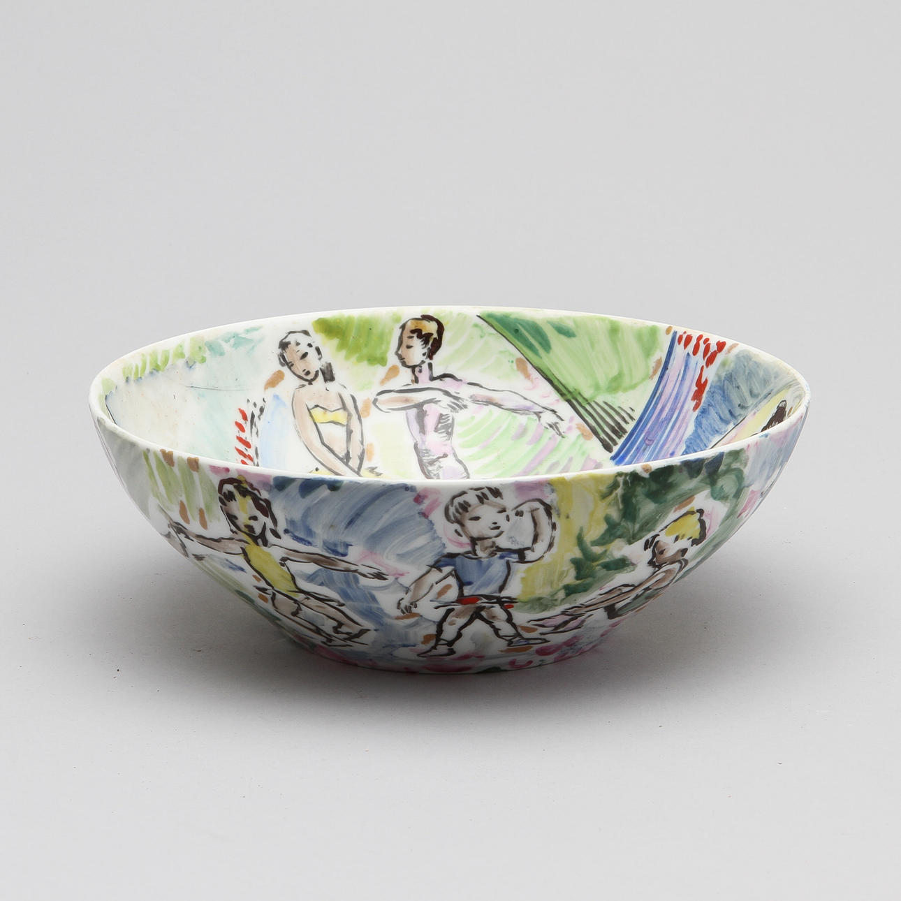 MARTIN POSER. Skål, keramik, signerad.