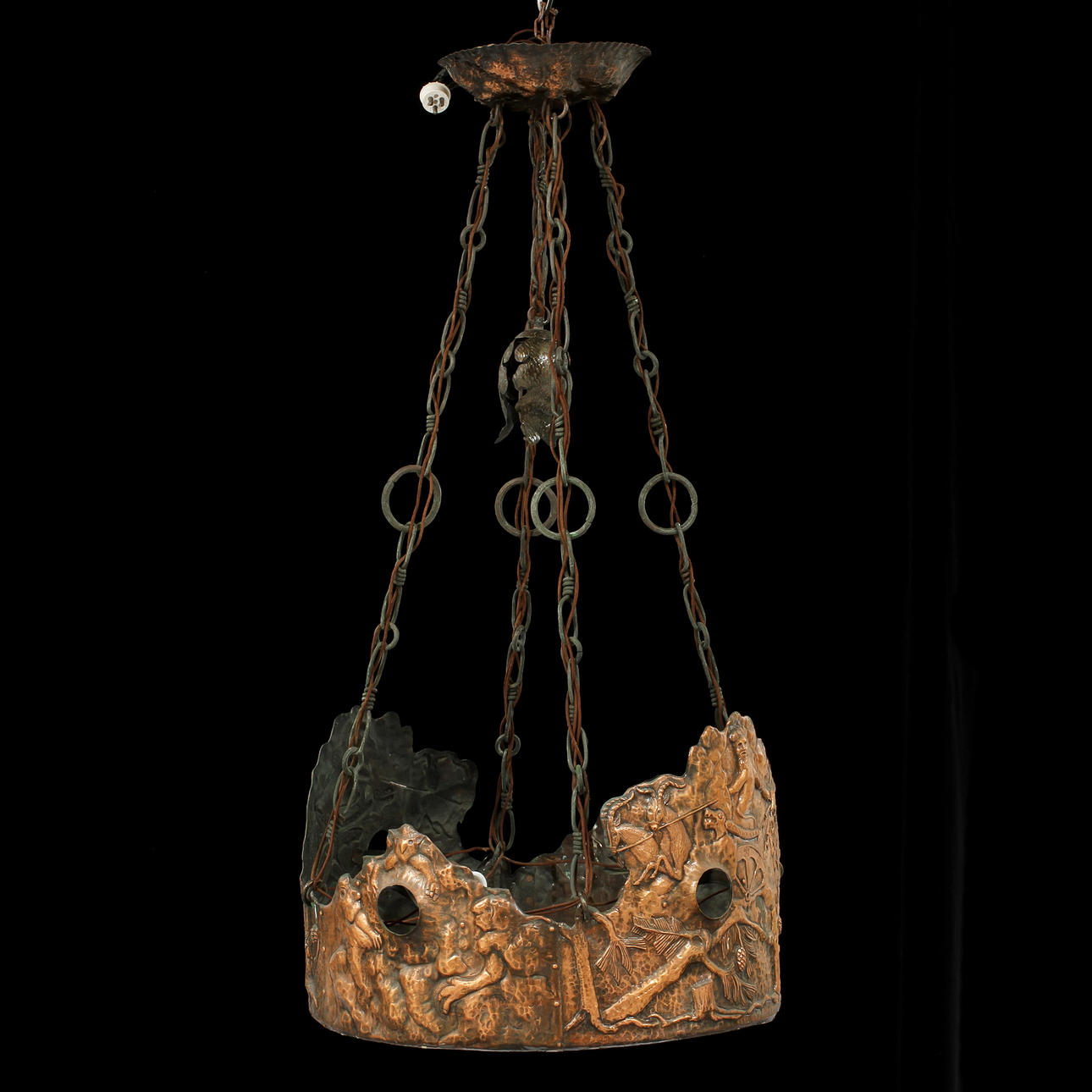 TAKARMATUR, koppar, 1900-talets första kvartal.