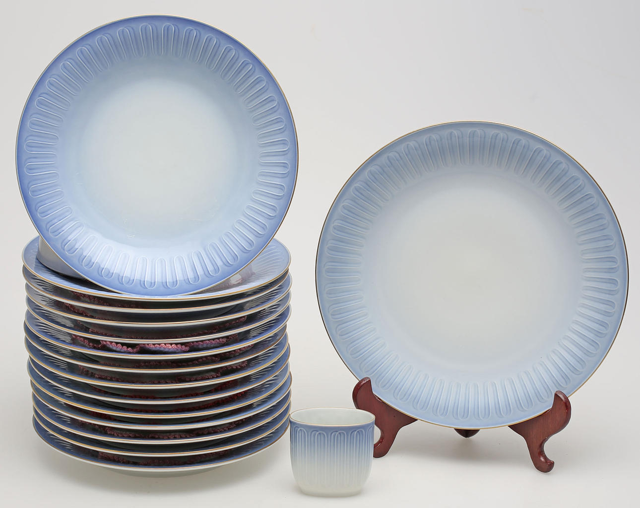 MATSERVISDELAR, 16 delar, porslin, Ballerina, Bing & Gröndahl, Danmark.