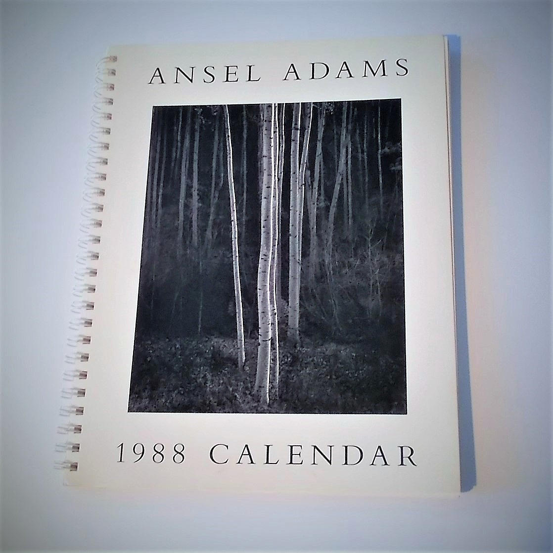 ANSEL ADAMS KALENDER, von 1988.