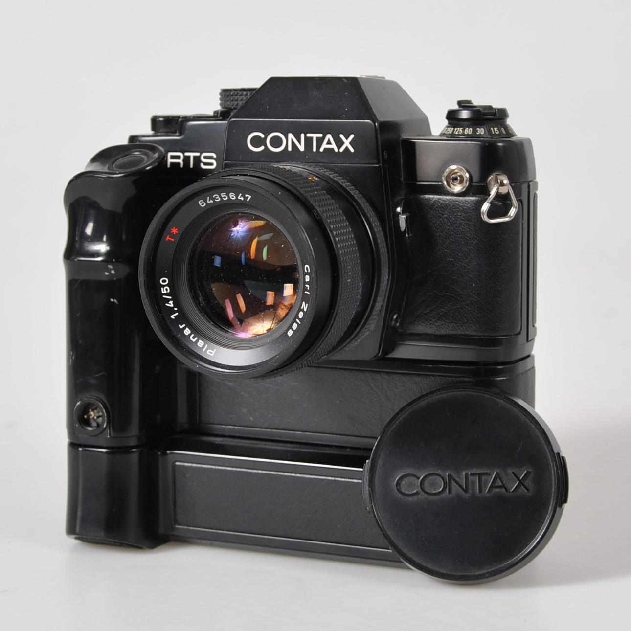 【た中古や】CONTAX RTS ＋ Planar T* 備品付き CONTAX RTS II QUARTZ + Carl zeiss Planar