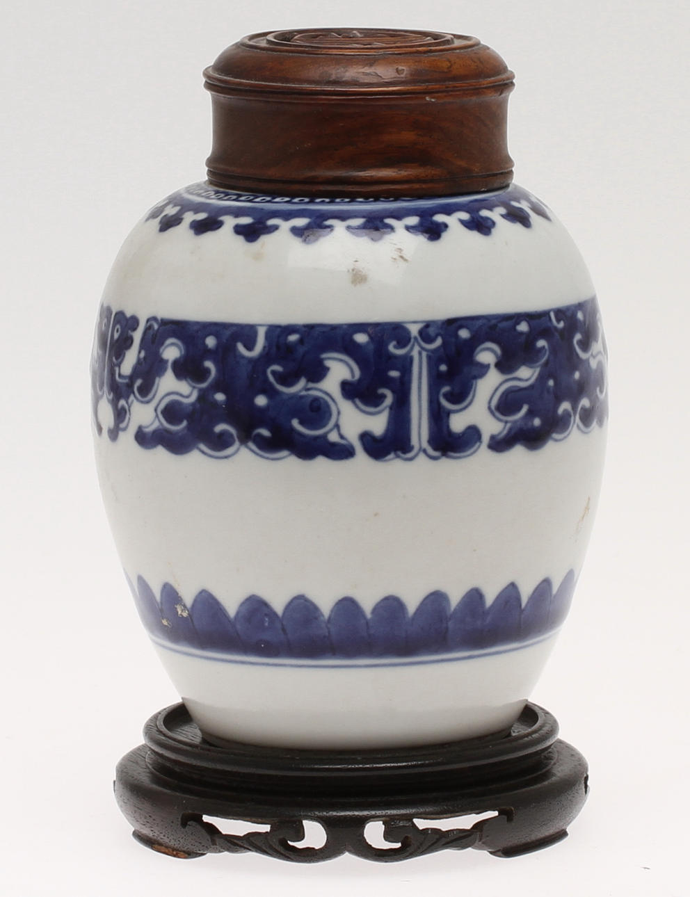 URNA, porslin, Kina, 17/1800-tal.