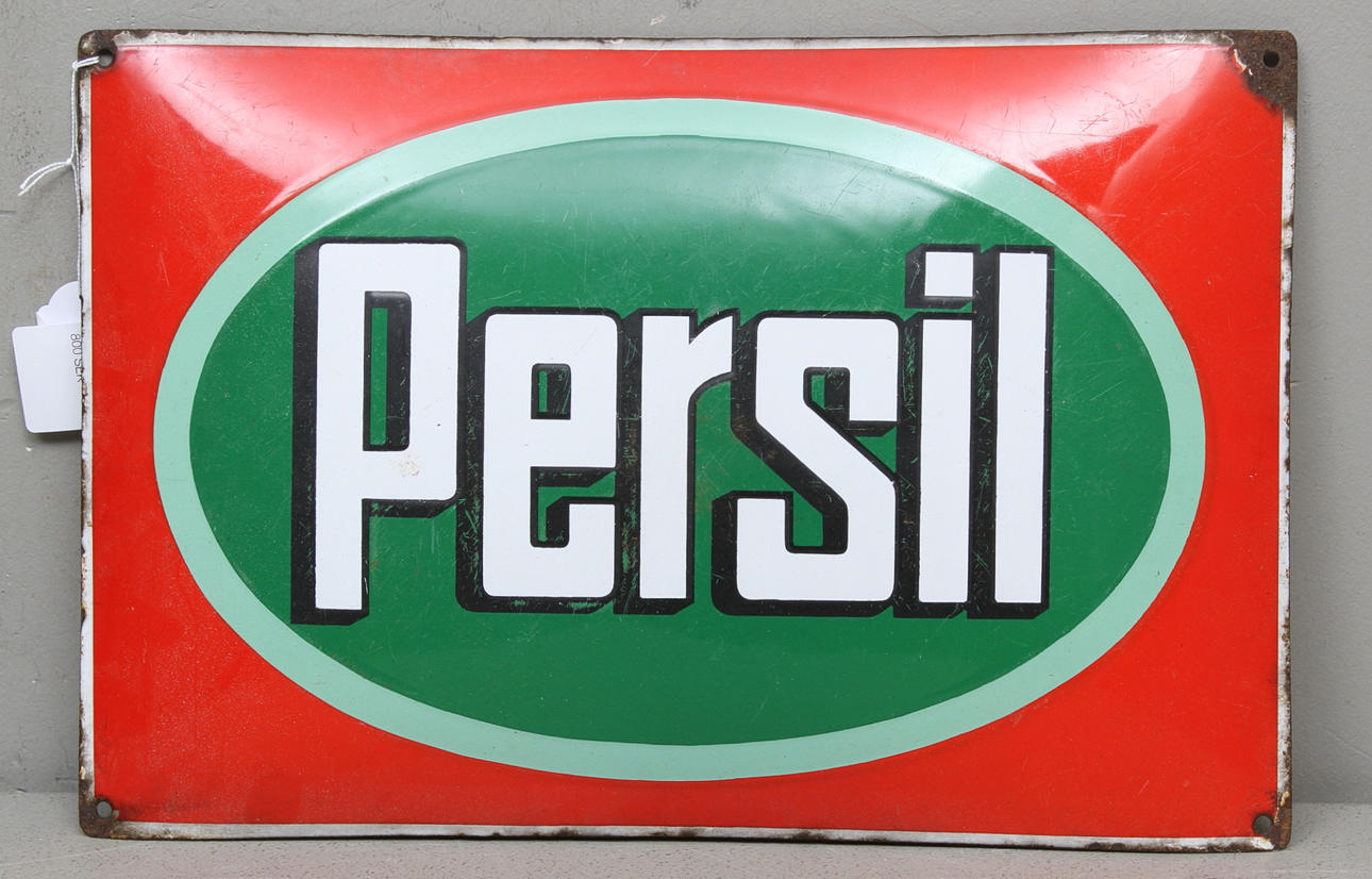 EMALJSKYLT, "Persil, 1900-talets första hälft.
