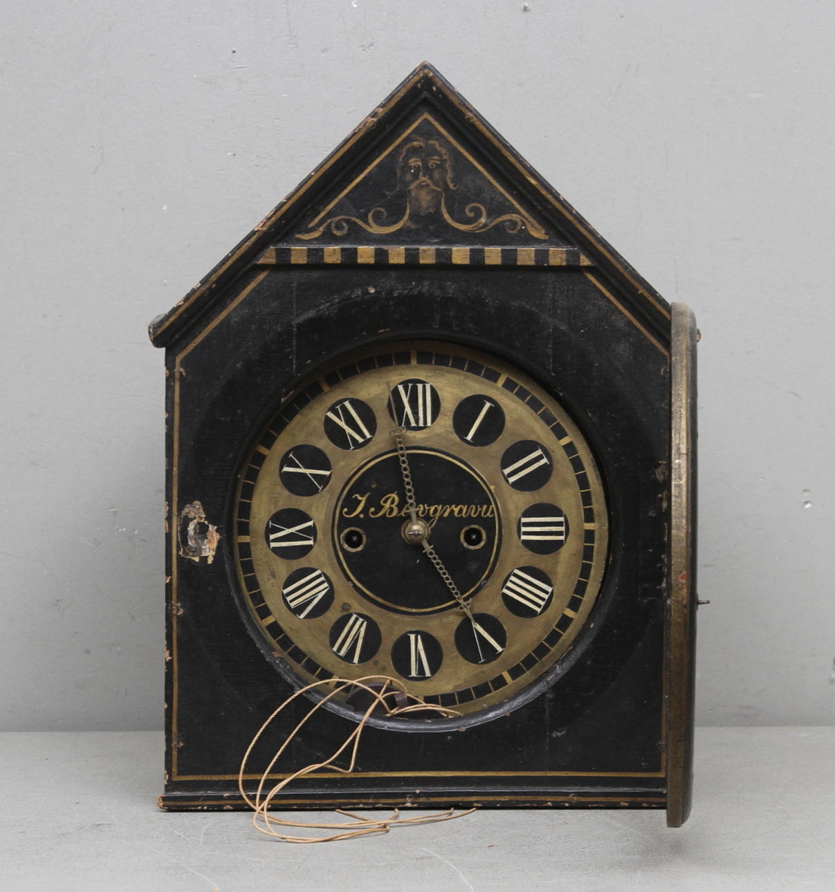 WALL CLOCKS, 1800s.