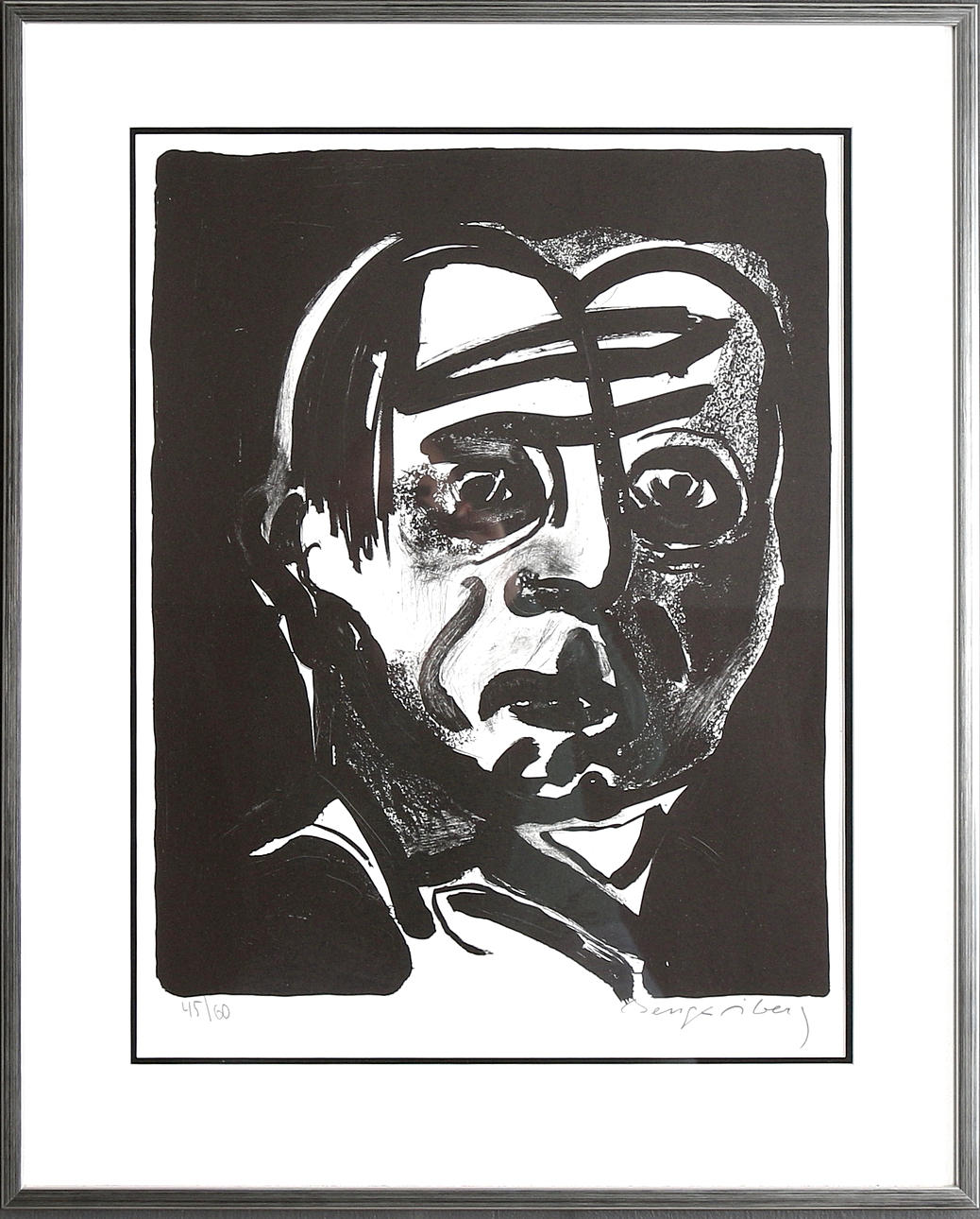 BENGT ÅBERG. Litografio, signerad och numrerad 45/60.