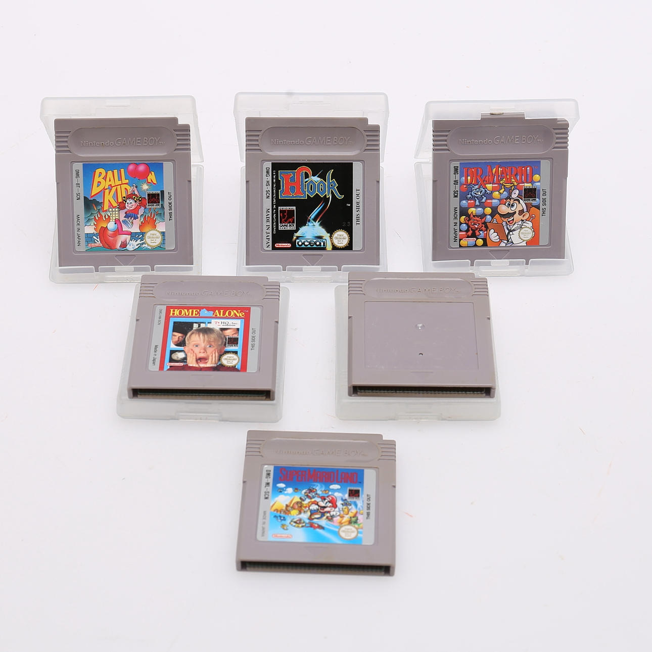 NINTENDO, Gameboy-spel, 6 stycken.