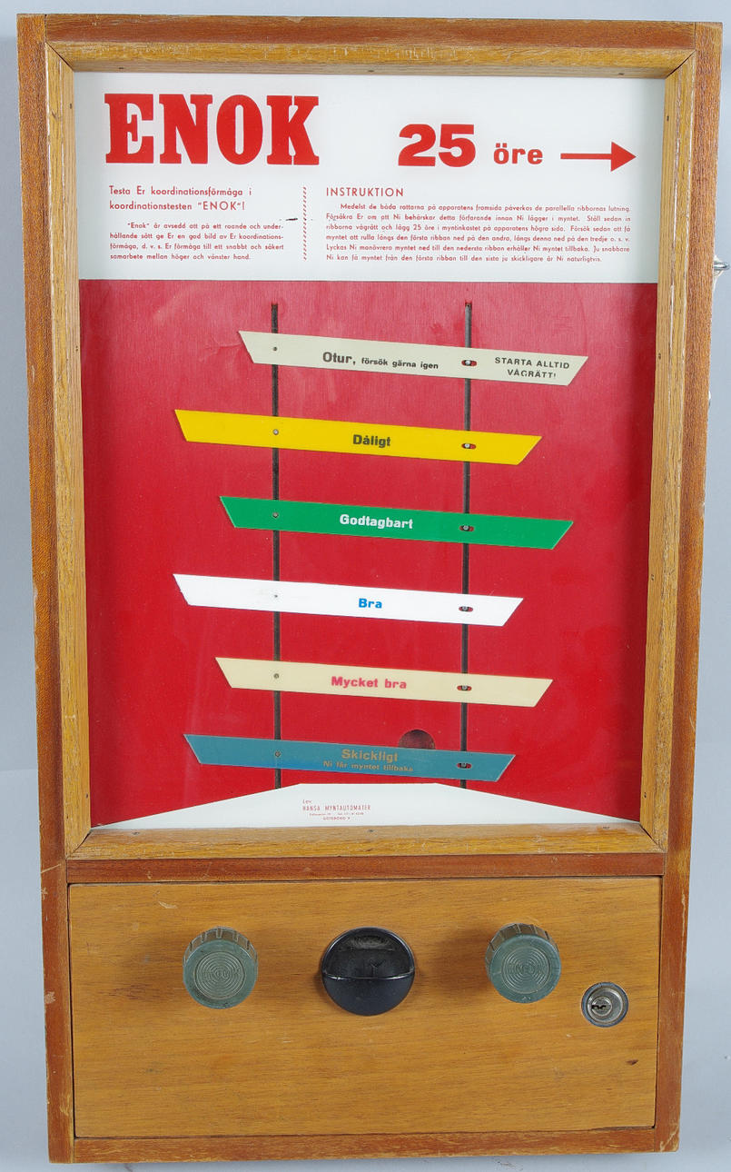 VÄGGSPEL, Enok, tidigt 1900-tal.