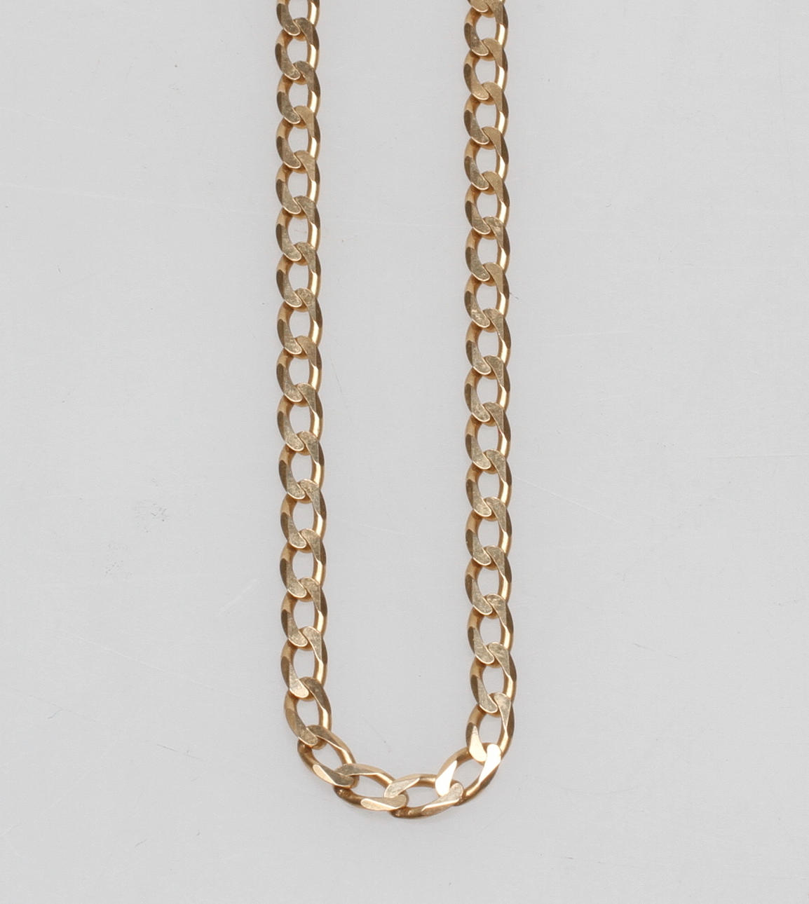 HALSKEDJA PANSAR, 18k guld, vikt ca 9,3 gr.