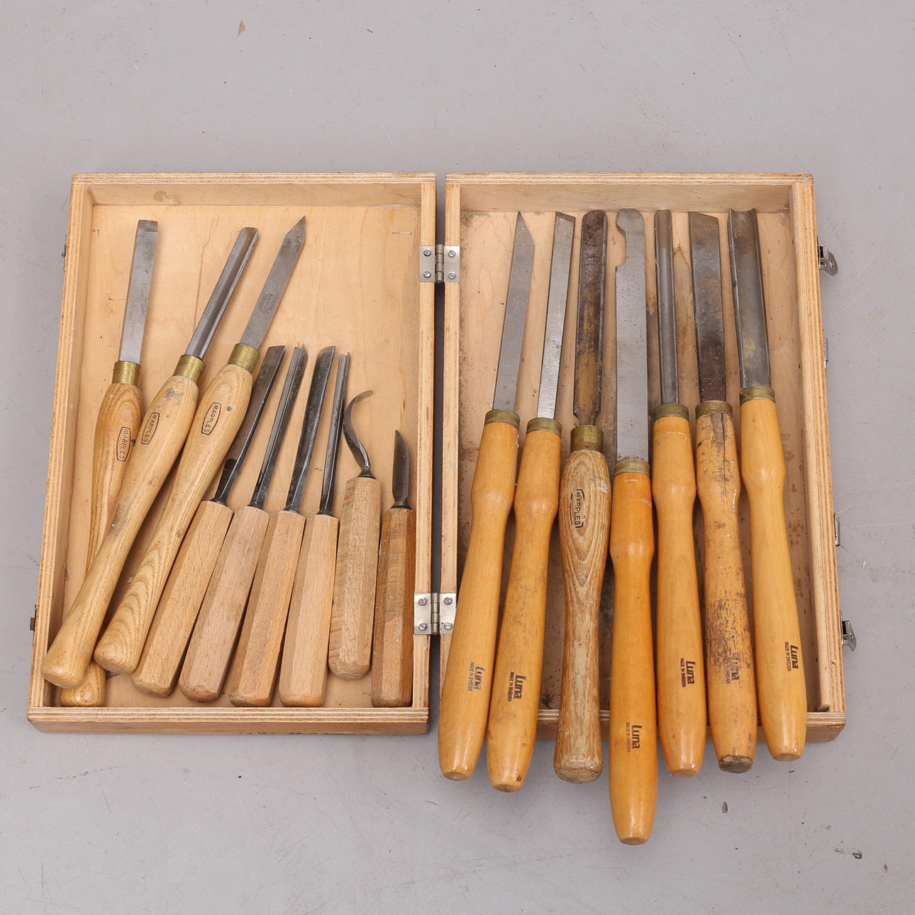 STÄMJÄRN, SVARVJÄRN, 16 st, Marples Luna.