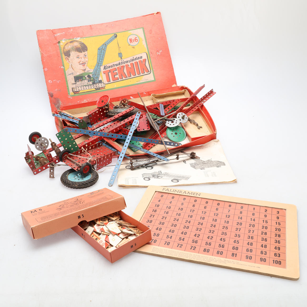 TOYS, the Palin frame and the Construction box technology.