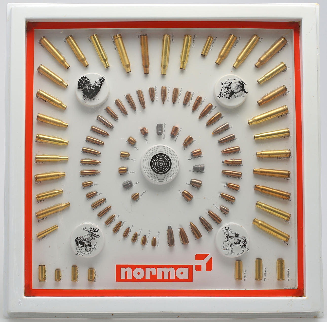 ILLUSTRERANDE PROVKARTA, Norma, Sverige.