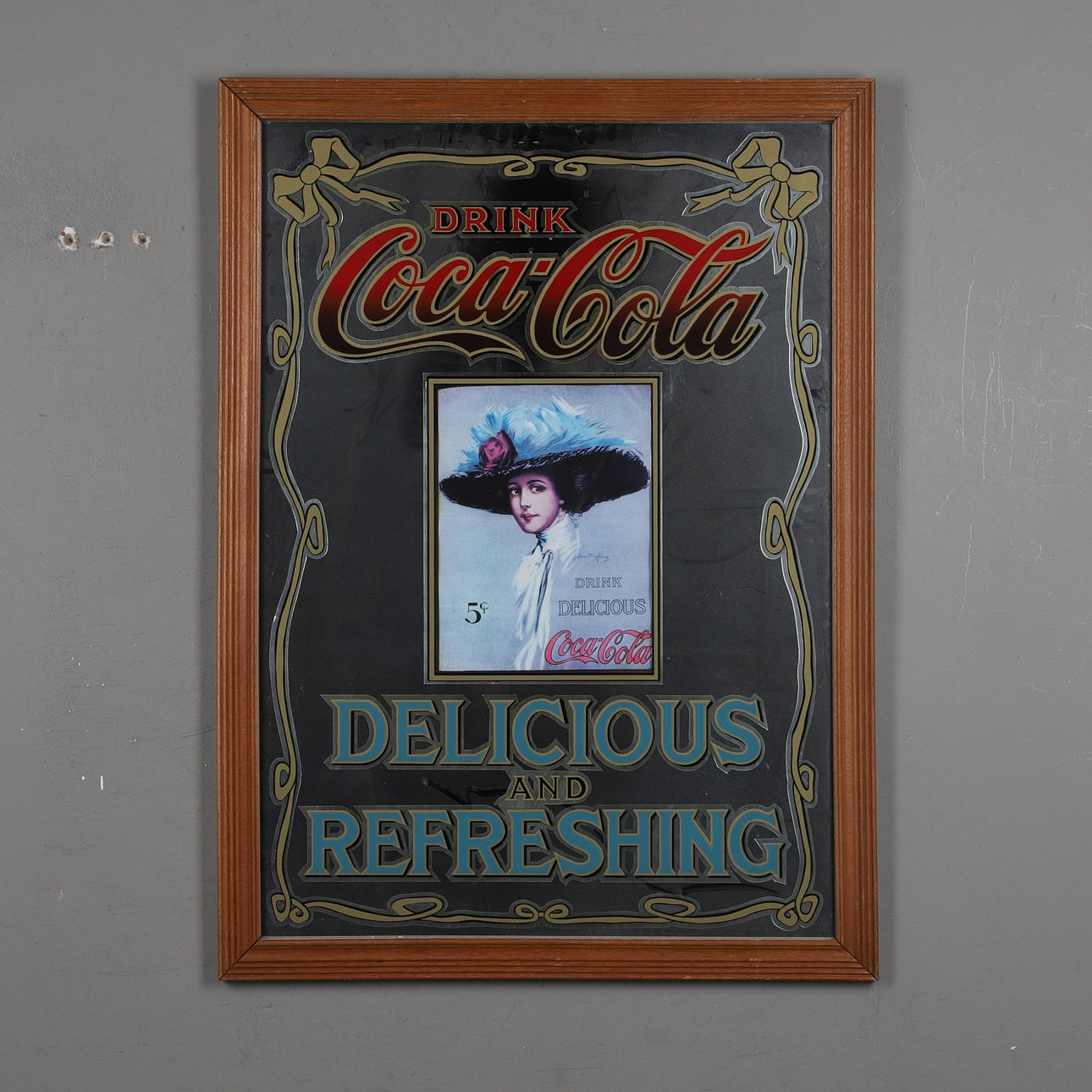 WERBESPIEGEL, Coca-Cola, 1900er Jahre.