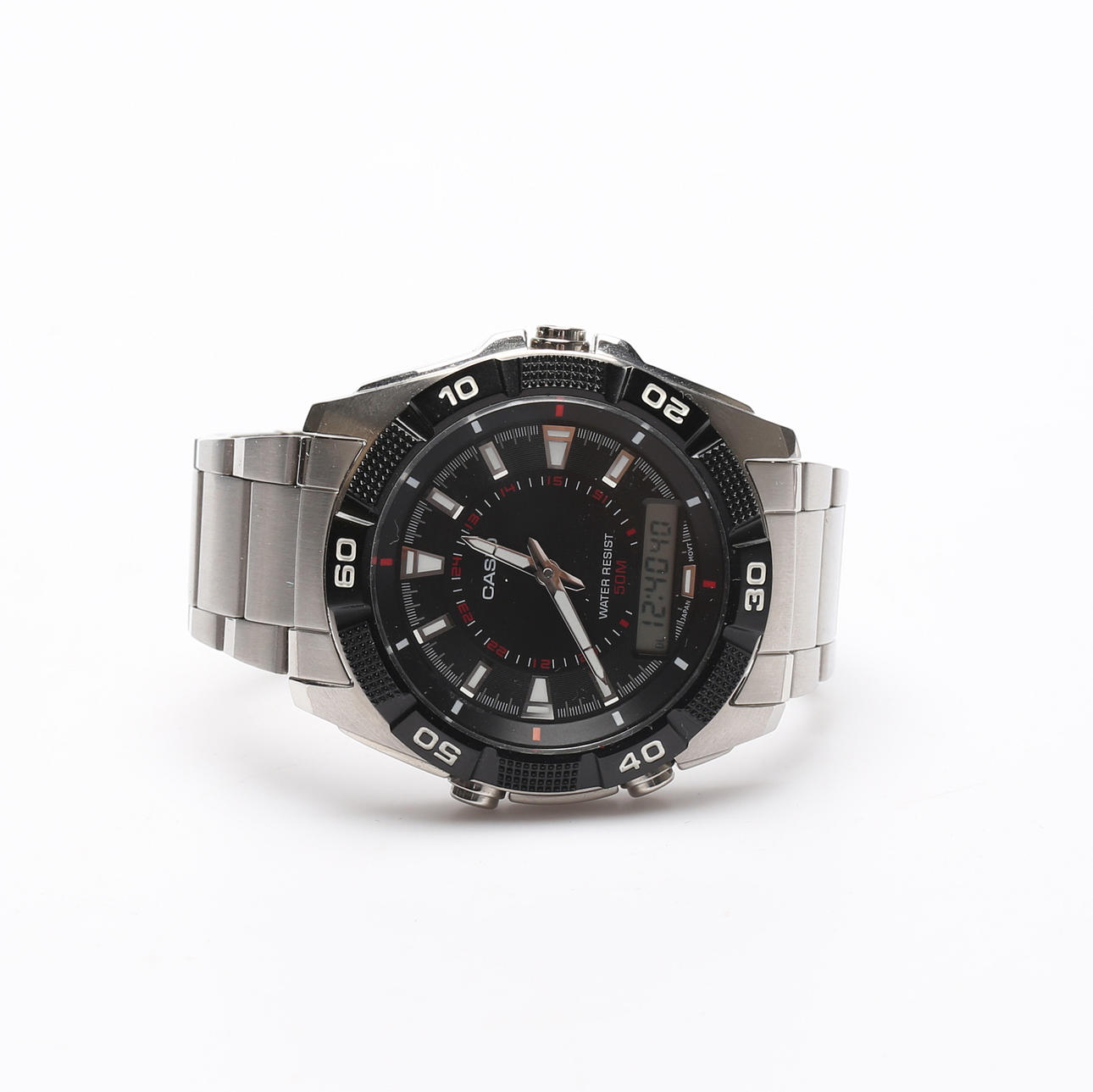 MEN'S WATCH, steel, quartz, Casio.
