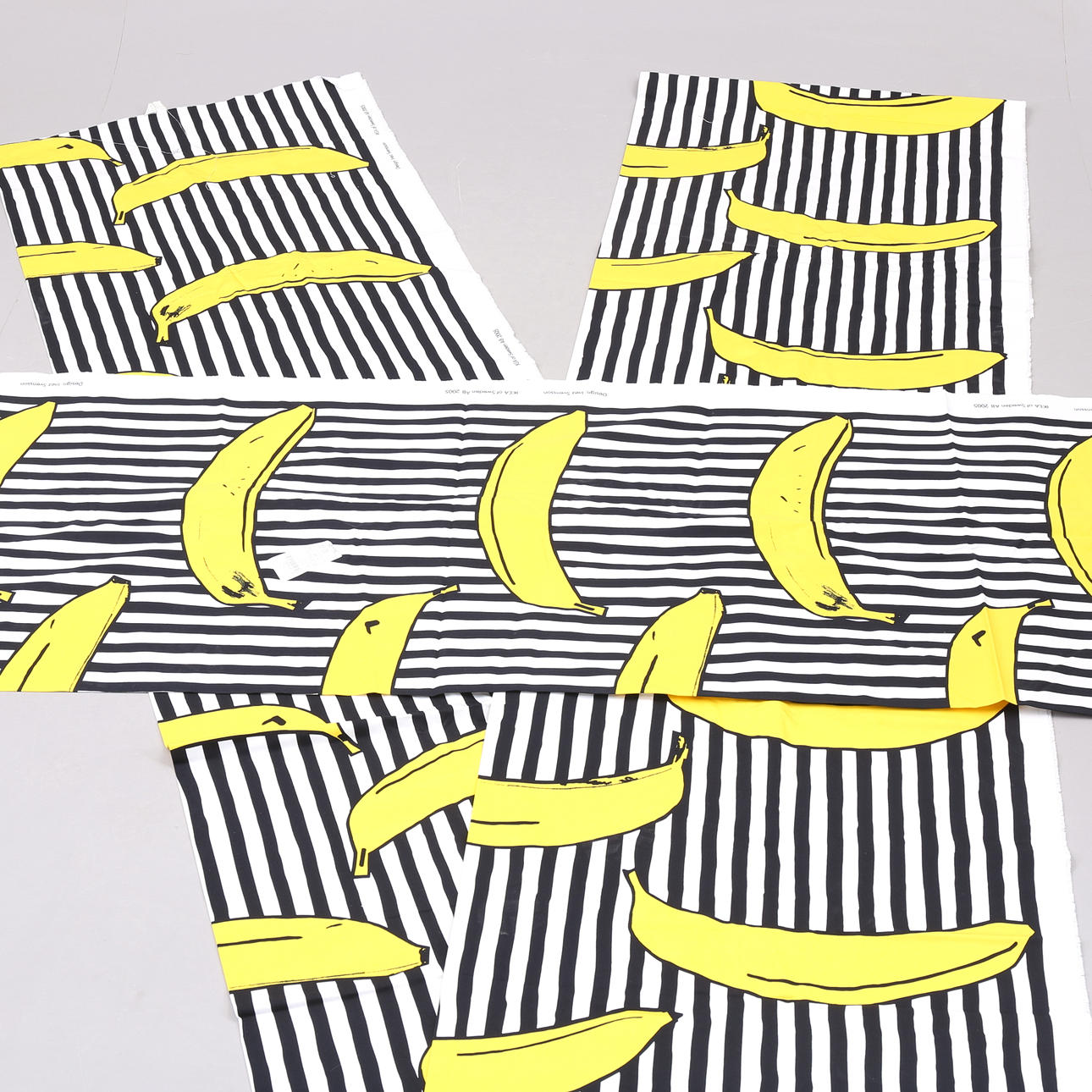 TELAS, 2 piezas, IKEA, Inez Svensson, 2005.