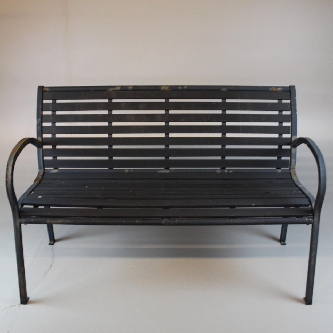 PARKBANK Metall/Holz.