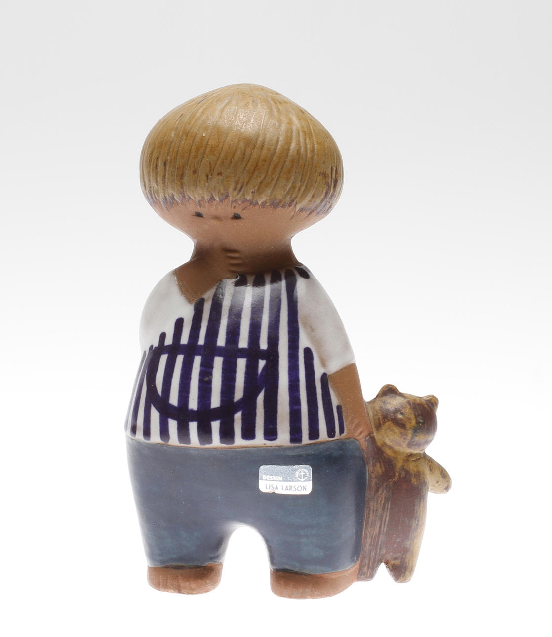 Figurin, stengods, "Malin", Lisa Larson, Gustavsberg.