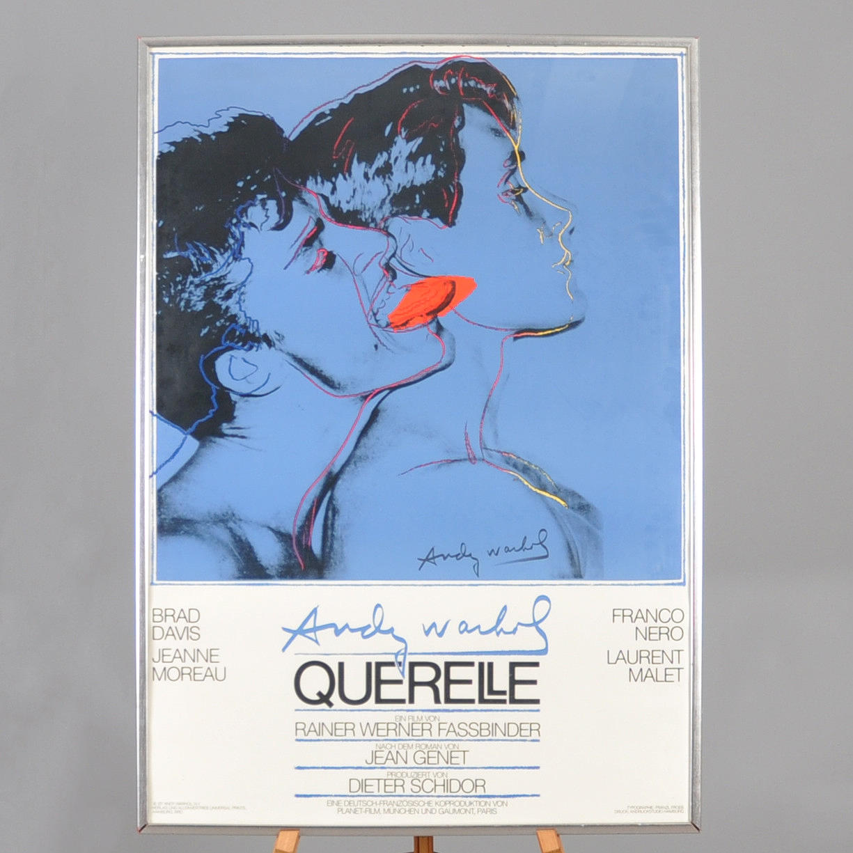 AFFISCH, Andy Warhol, "Querelle".