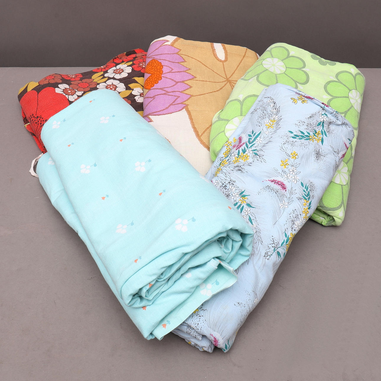 PÅSLAKAN, 5 st, retro, bomull.