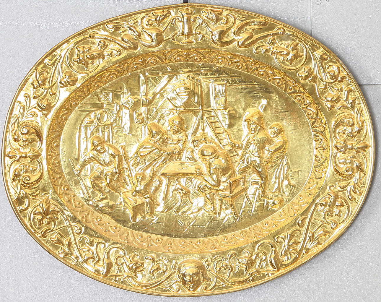 PRYDNADSFAT, mässing, 1900-tal.